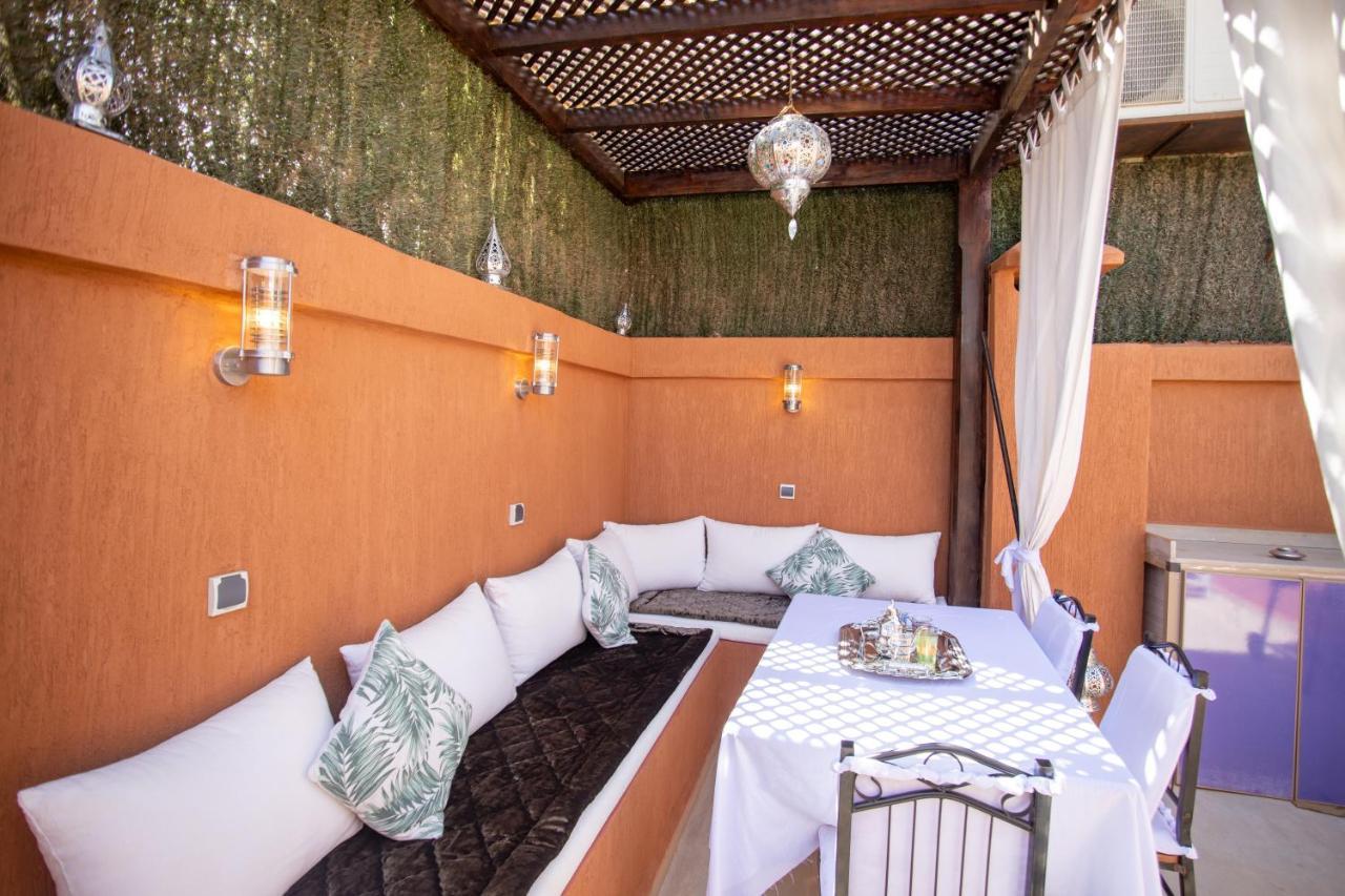 Charming Moroccan Riad 3 Bedroom With Pool And Terrace มาร์ราเกช ภายนอก รูปภาพ